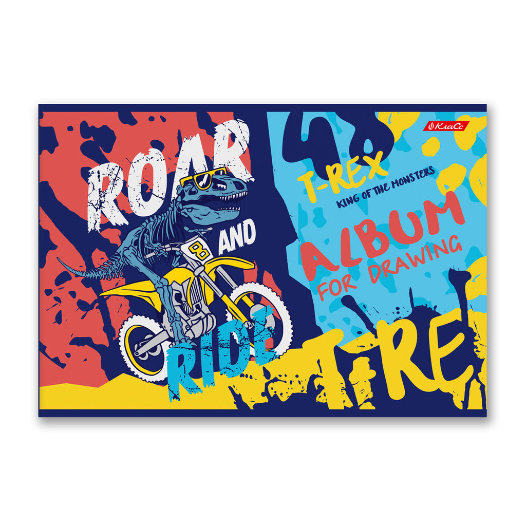 Светоч Альбом для рисования 100 г/м2 A4 29 х 20.5 см 48 л. на скобе 10 шт. 48АЛСК4_000262 Нашествие