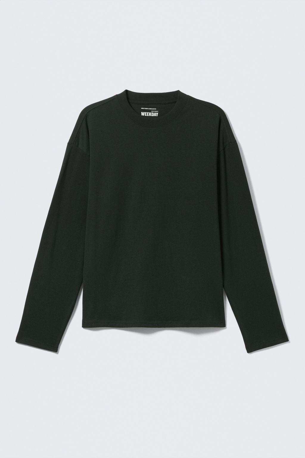 Camiseta de manga larga Loose Boxy - H&m фото 19