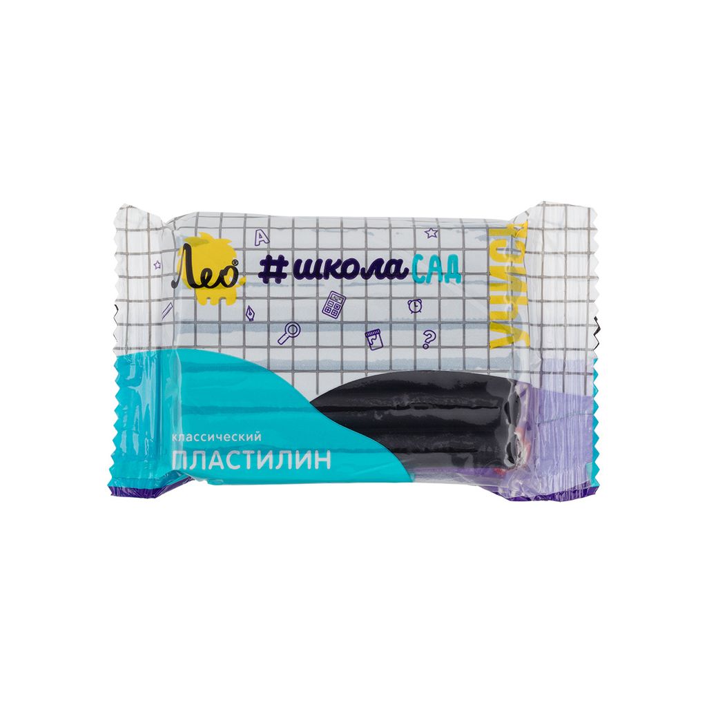 Лео ШколаСад Пластилин классический, группа 1 LMC-50 50 г ( в пакете ) 10 шт 1 цв. желтый/yellow  фото 5