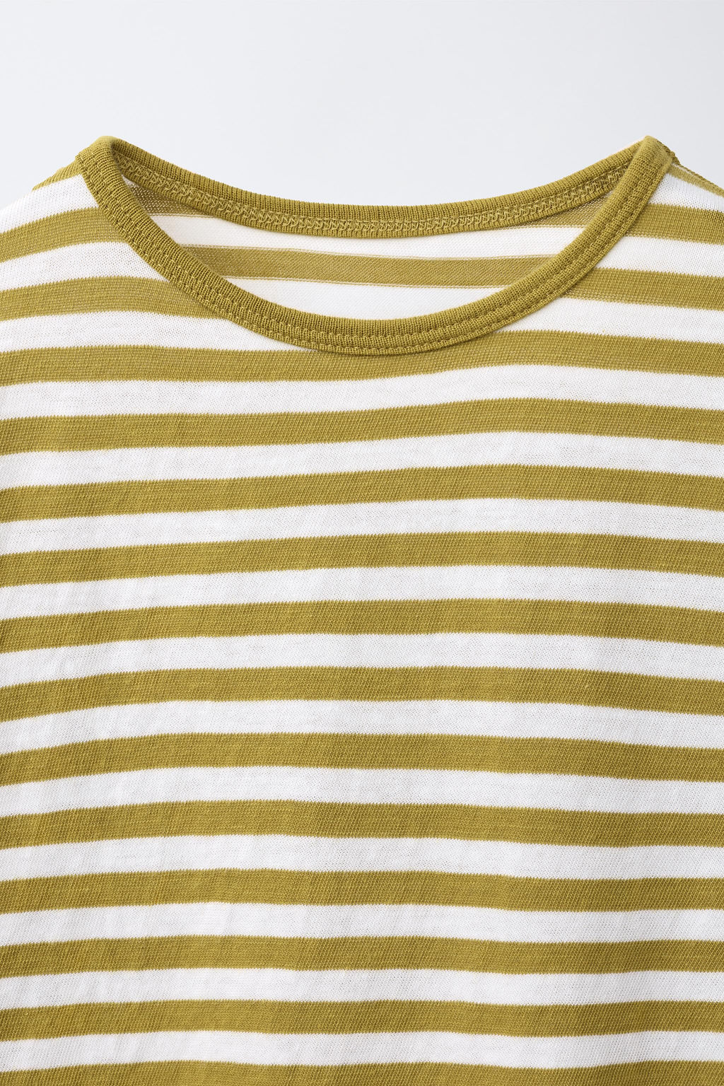 CAMISETA SOFT RAYAS / Amarillo - Zara фото 3