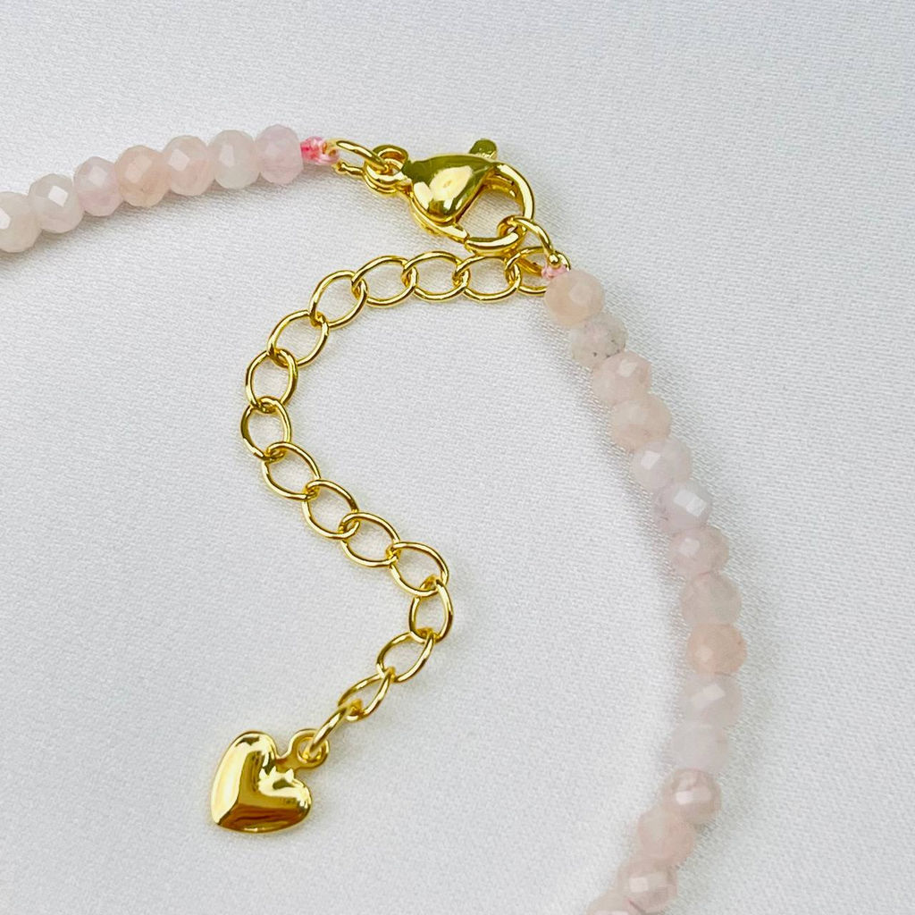 Браслет из Морганит 18,5 см +