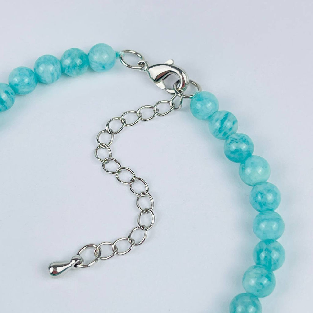 Браслет из Амазонита - Радуга самоцветов фото 3