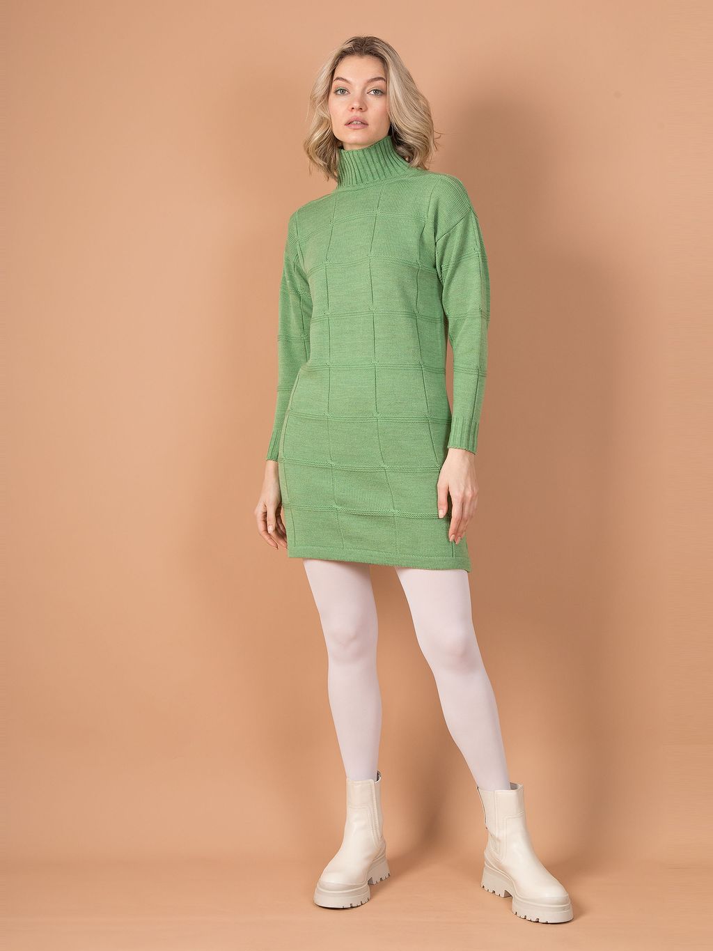 Платье вязаное фактурное - Stilla фото 12