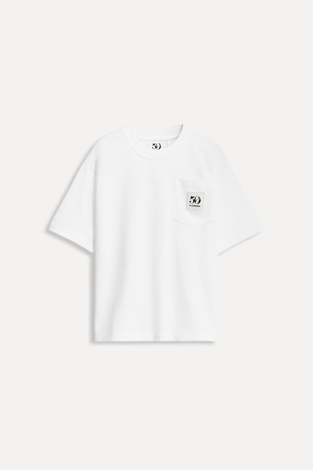 6-14 YEARS/ 50TH ANNIVERSARY LABEL POCKET T-SHIRT
