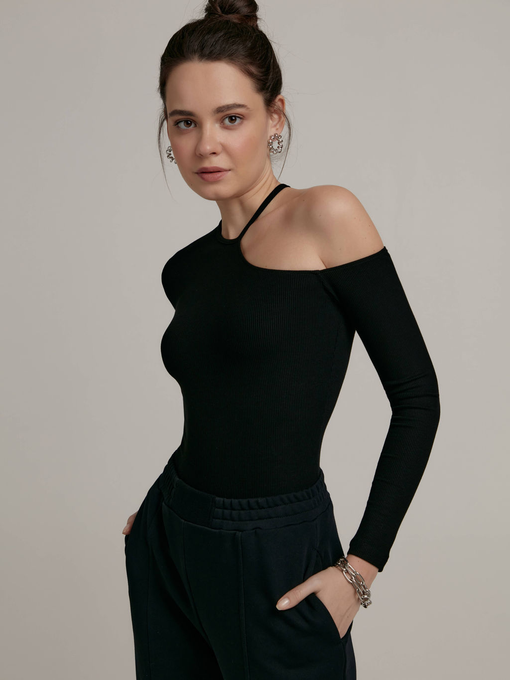 Джемпер женский CONTE ELEGANT LD 2167 black black  фото 4