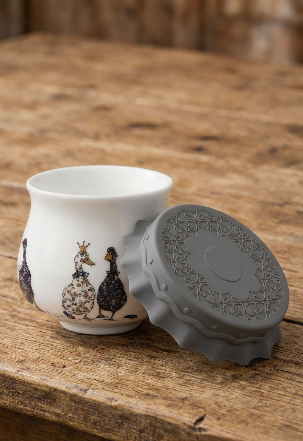 БАНКА LEFARD FAMILY FARM С СИЛИКОНОВОЙ КРЫШКОЙ 8*8*6,5 CM 180 МЛ фото 10