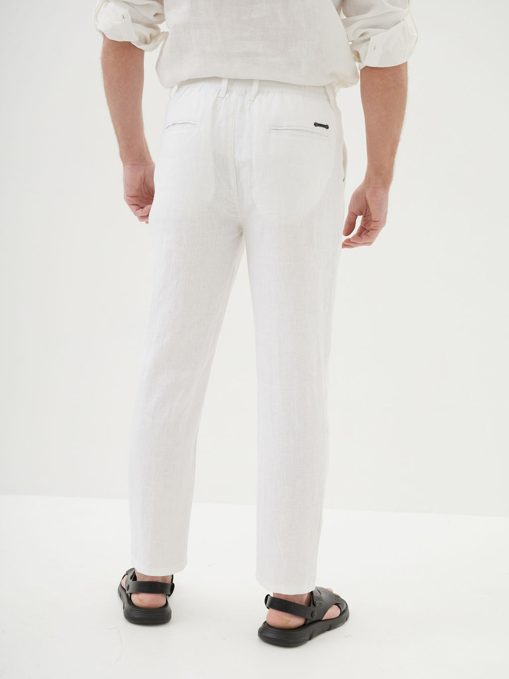 Мужские Льняные Брюки Мом - Mossmore фото 30