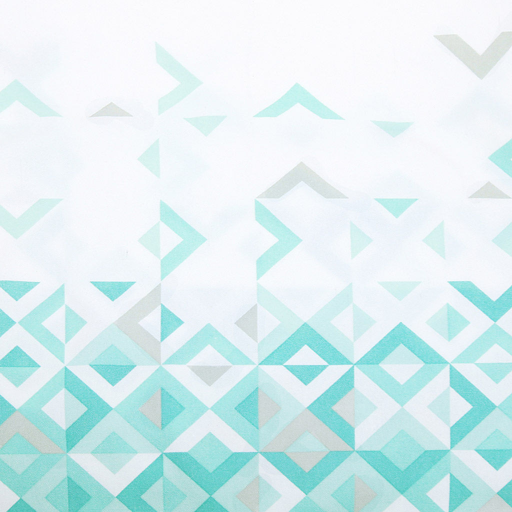 Иллюзия, бирюза Скатерть 200х145см, длина стола до 160см, на 6-8 персон, хлопок Премиум 186г/м2, Домашняя мода (Россия)  фото 3