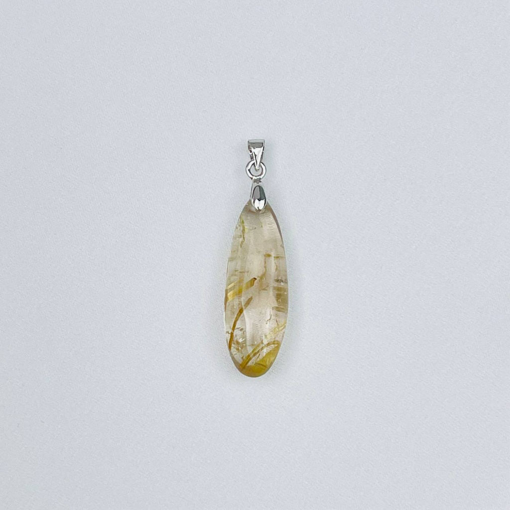 Кулон из Рутилового кварца (Волосатик) - Радуга самоцветов фото 2