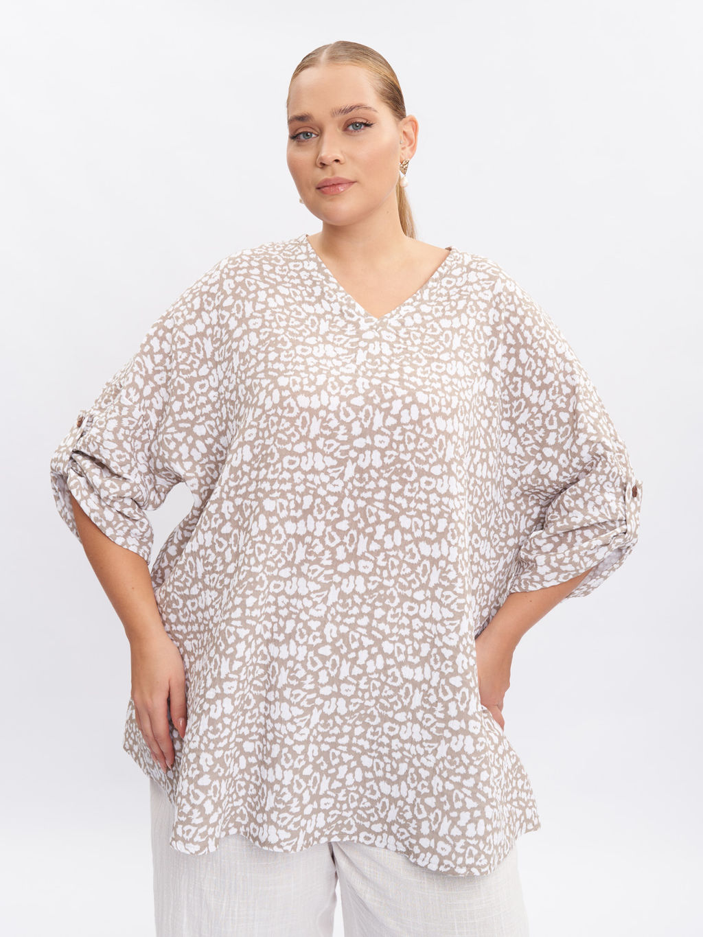 Блузка из муслина TU66501LEO18
