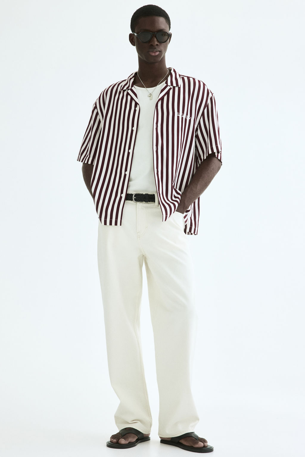Camisa resort Relaxed Fit - H&m фото 6