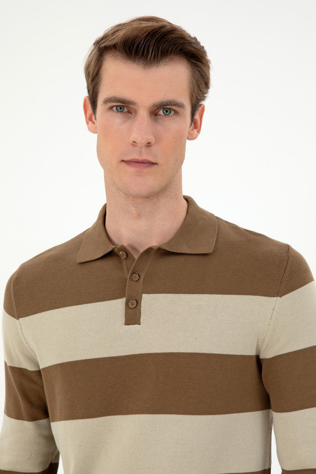 Мужской свитер цвета хаки Неожиданная скидка в корзине - U.s. polo assn фото 2