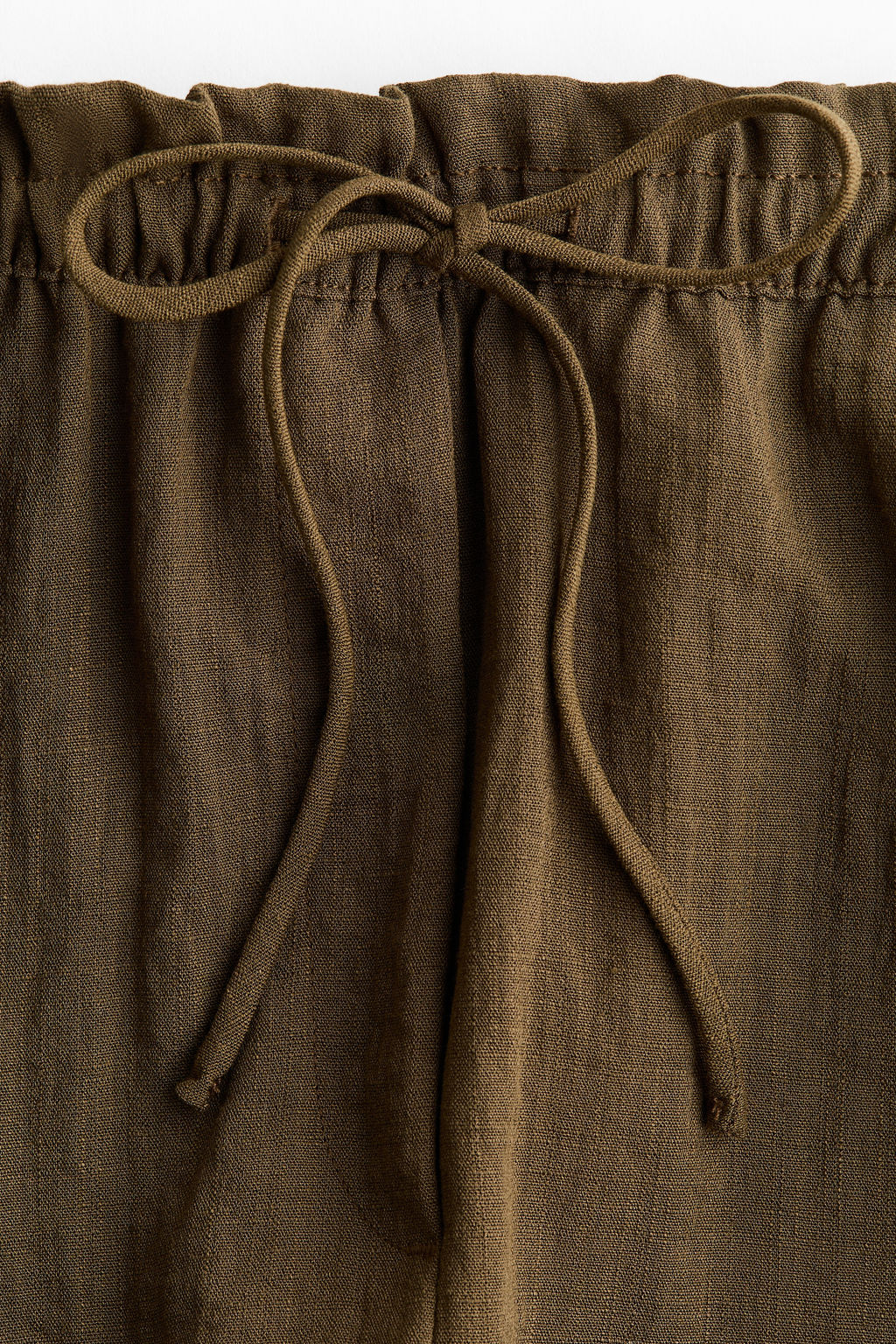 Pantal?n corto con cord?n de ajuste - H&m фото 6