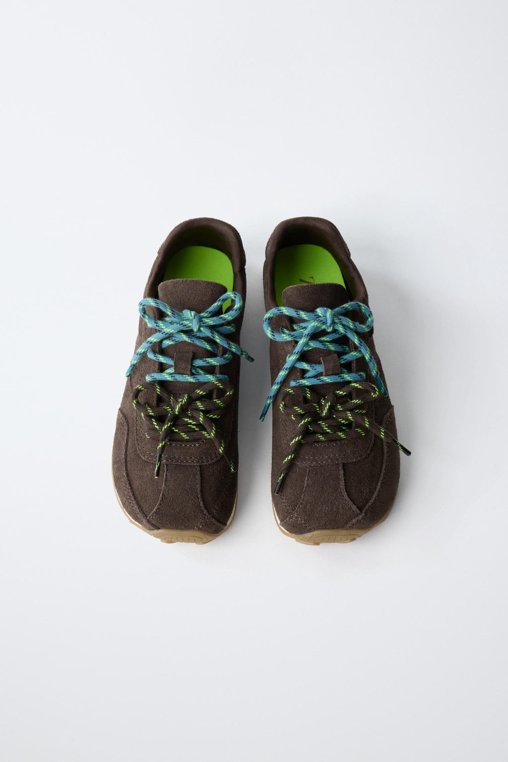 ZAPATILLA DEPORTIVA BAREFOOT PIEL / Marr?n Chocolate - Zara фото 6