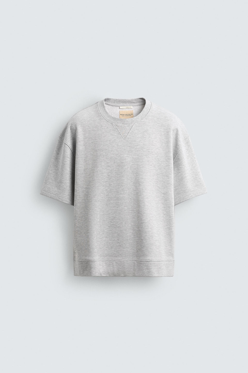 SUDADERA CREWNECK BOXY FIT / Gris vigor? - Zara фото 6