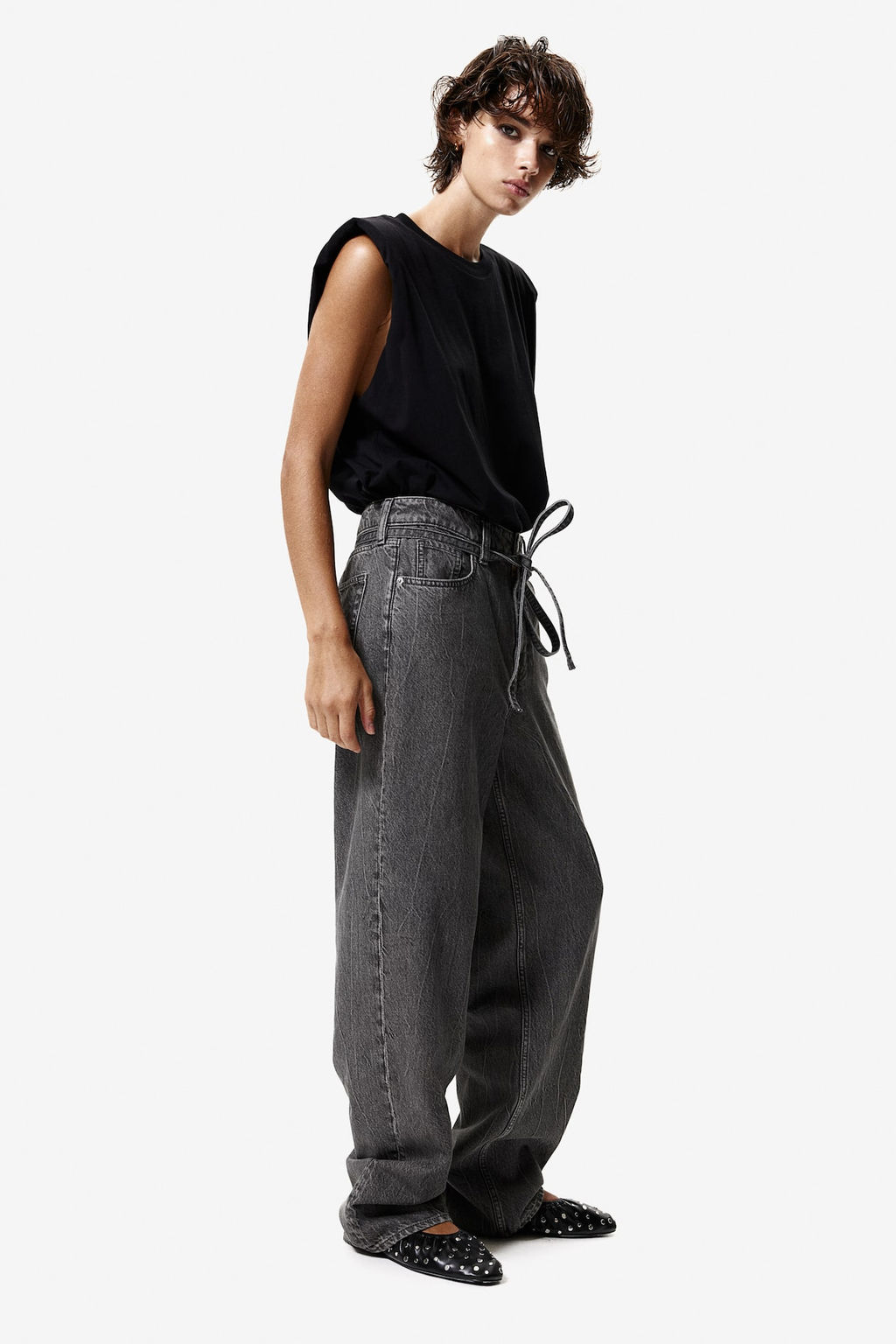 Super Baggy Low Jeans - H&m фото 3