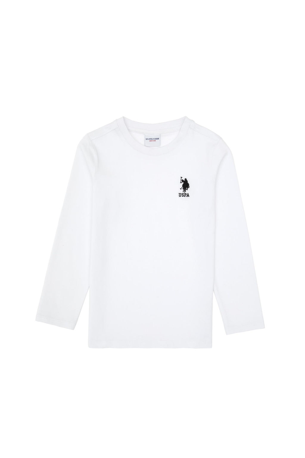 Erkek _ocuk Beyaz Basic Bisiklet Yaka Sweatshirt Sepette S_rpriz _ndirim - U.s. polo assn фото 2