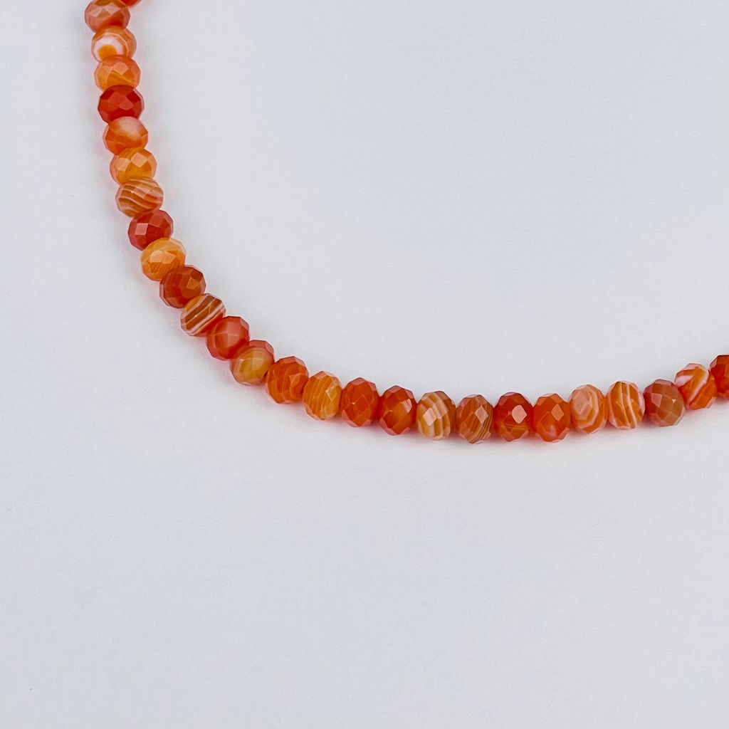 Колье из Сардоникса 45 см +