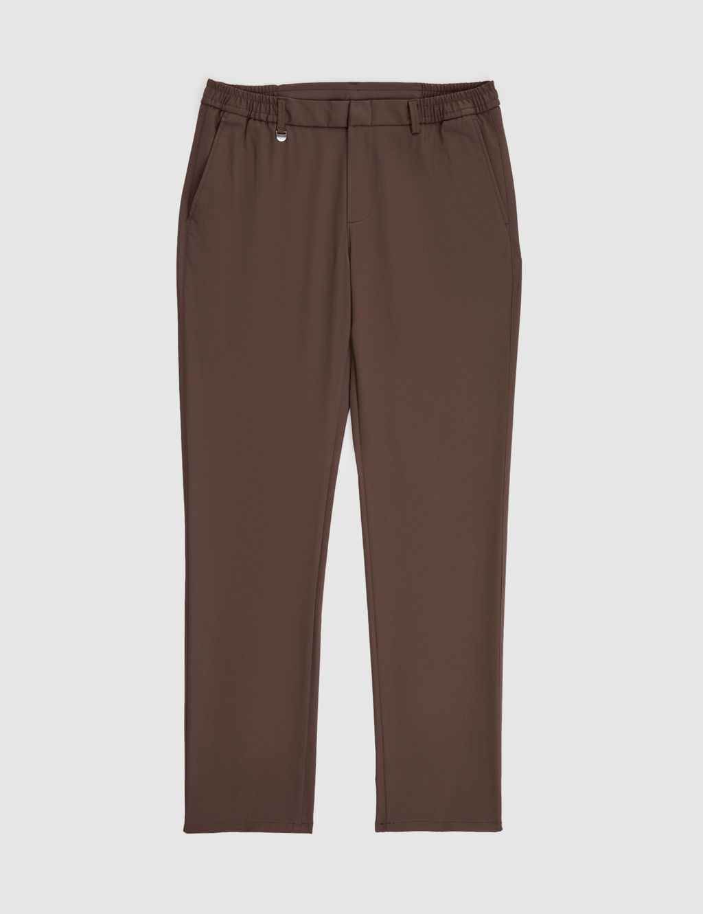 Kahverengi Slim Fit Klasik Jogger Pantolon
