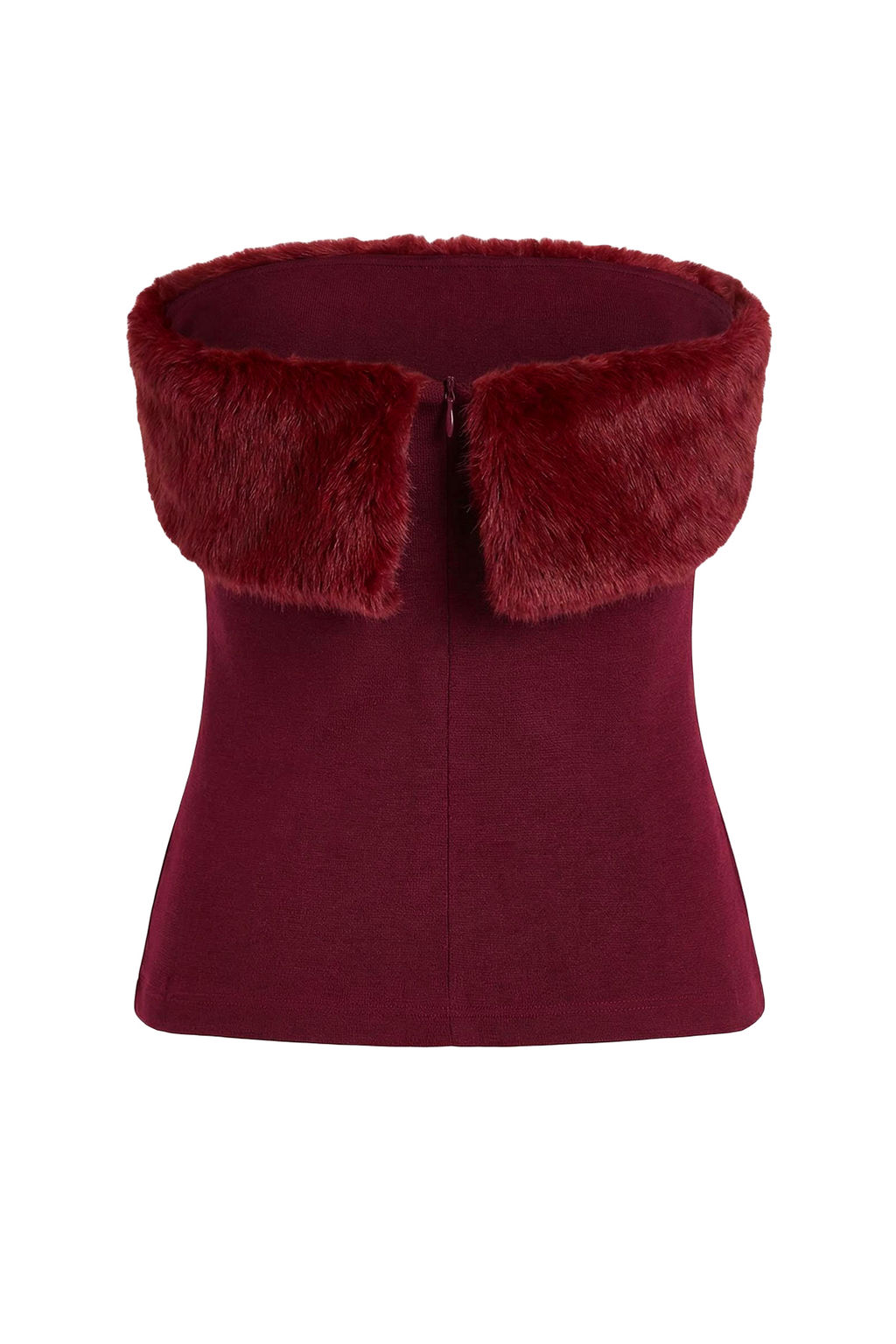 Siyah Kurk Detayl? Straplez Party Bluz TPRSS26BZ00011