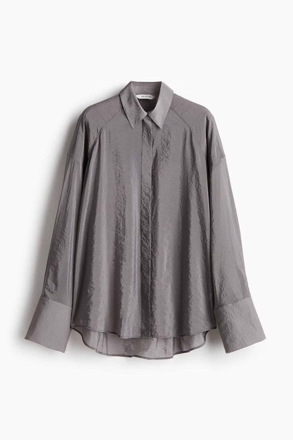Camisa oversize de organza - H&m фото 6