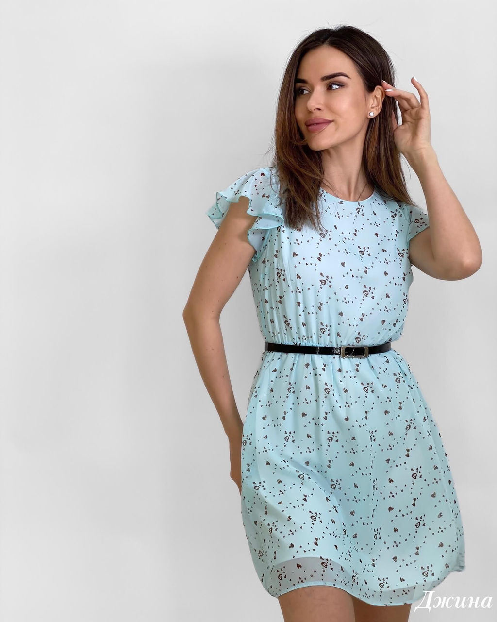 Платье Джина (тиффани) - Nadi bordo фото 6