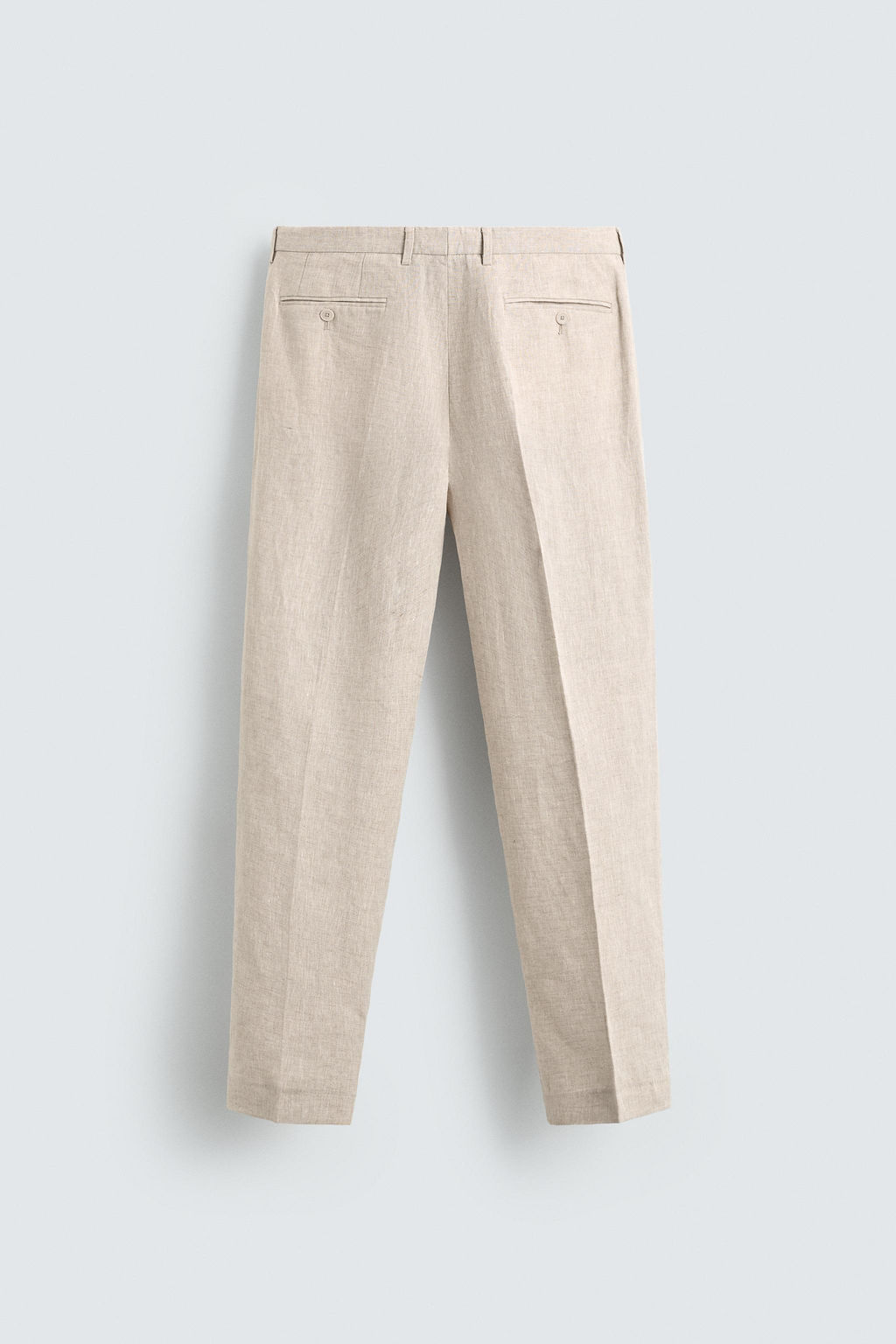 100% LINEN SUIT TROUSERS - Zara фото 6