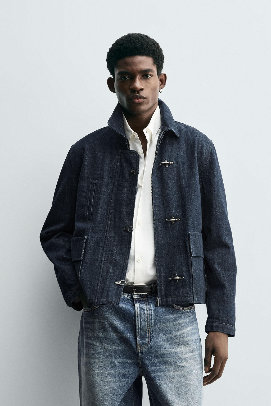 TOGGLE DENIM JACKET - Zara фото 2