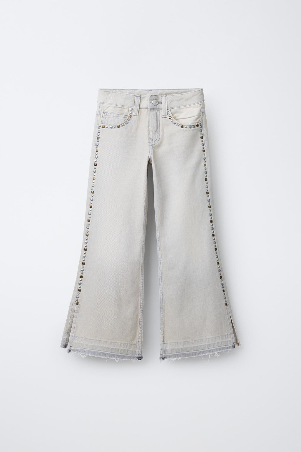 JEANS BOOTCUT TACHAS / Gris - Zara фото 2