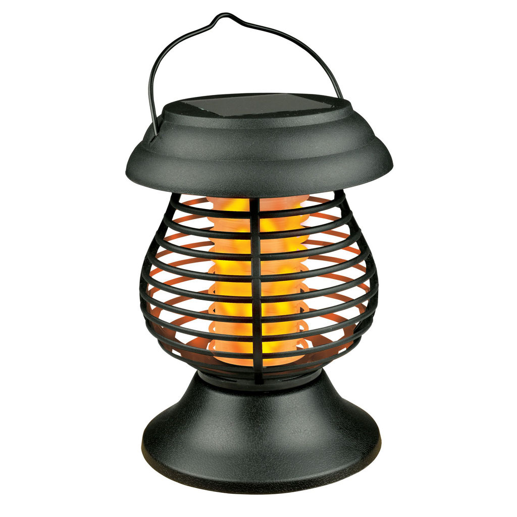 USL-F-300/PМ310 BUG ZAPPER Садовый светильник на солнечной батарее. 13 светодиодов. Эффект пламени и антимоскитный режим . 1*АА Ni-Mh аккумулятор в/к. IP44. TM Uniel. - Volpe фото 4