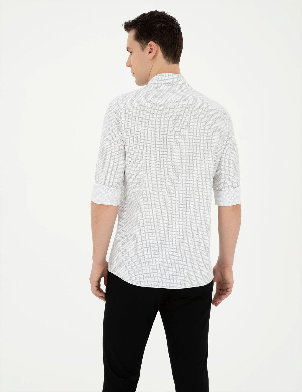 Ye_il Slim Fit Uzun Kollu G_mlek