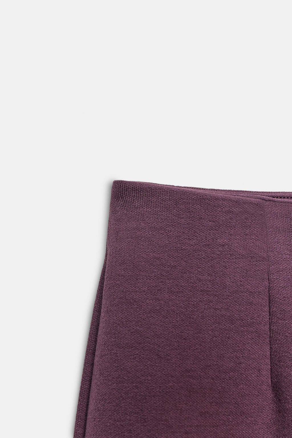 INTERLOCK WIDE-LEG TROUSERS - Zara фото 9