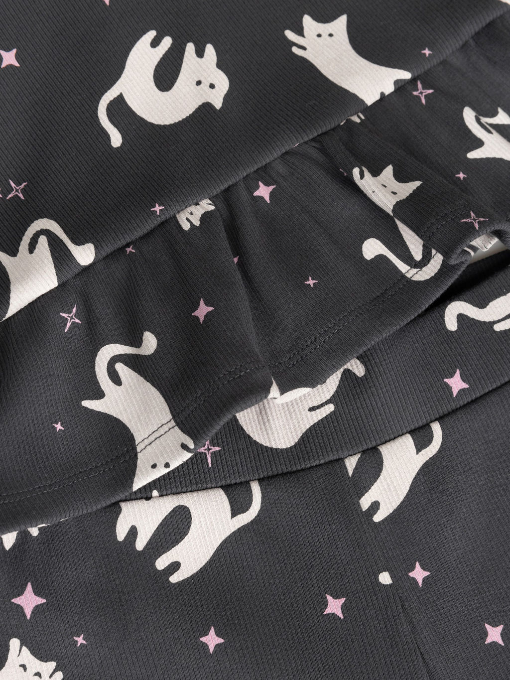 ACOOLA / Комплект детский для девочек ((1)джемпер и (2)брюки) Talita графитовый  фото 4