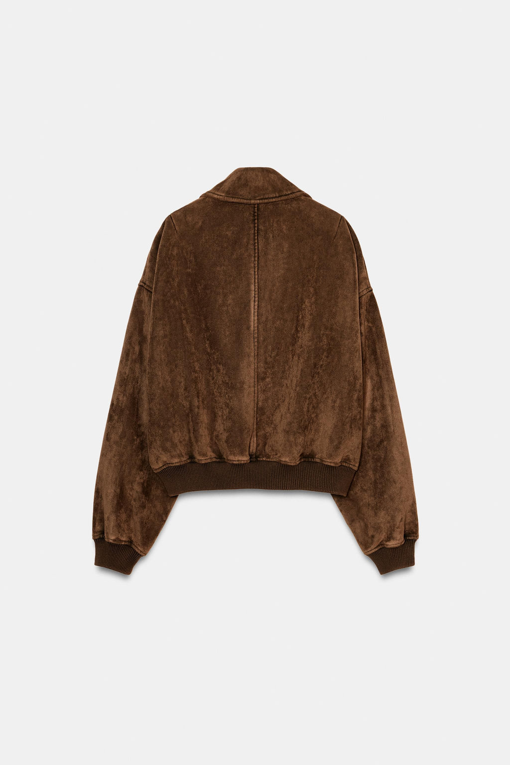 FAUX SUEDE JACKET - Zara фото 10