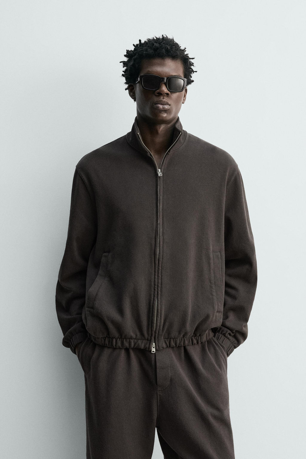 SUDADERA PUNTO CREMALLERA / Arena - Zara фото 2