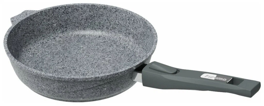 Сковорода 18см АП со съемной ручкой Premium (grey) арт.018901 /Мечта/  фото 4