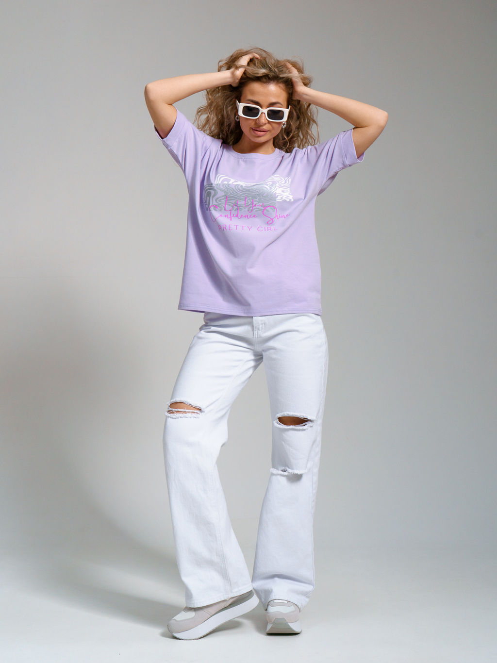 940/1 Футболка "Лиловый"