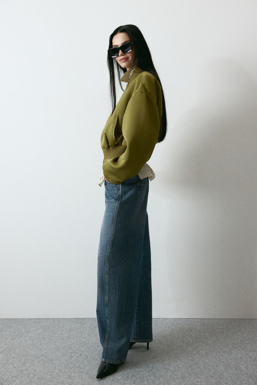 Barrel High Waist Jeans - H&m фото 10