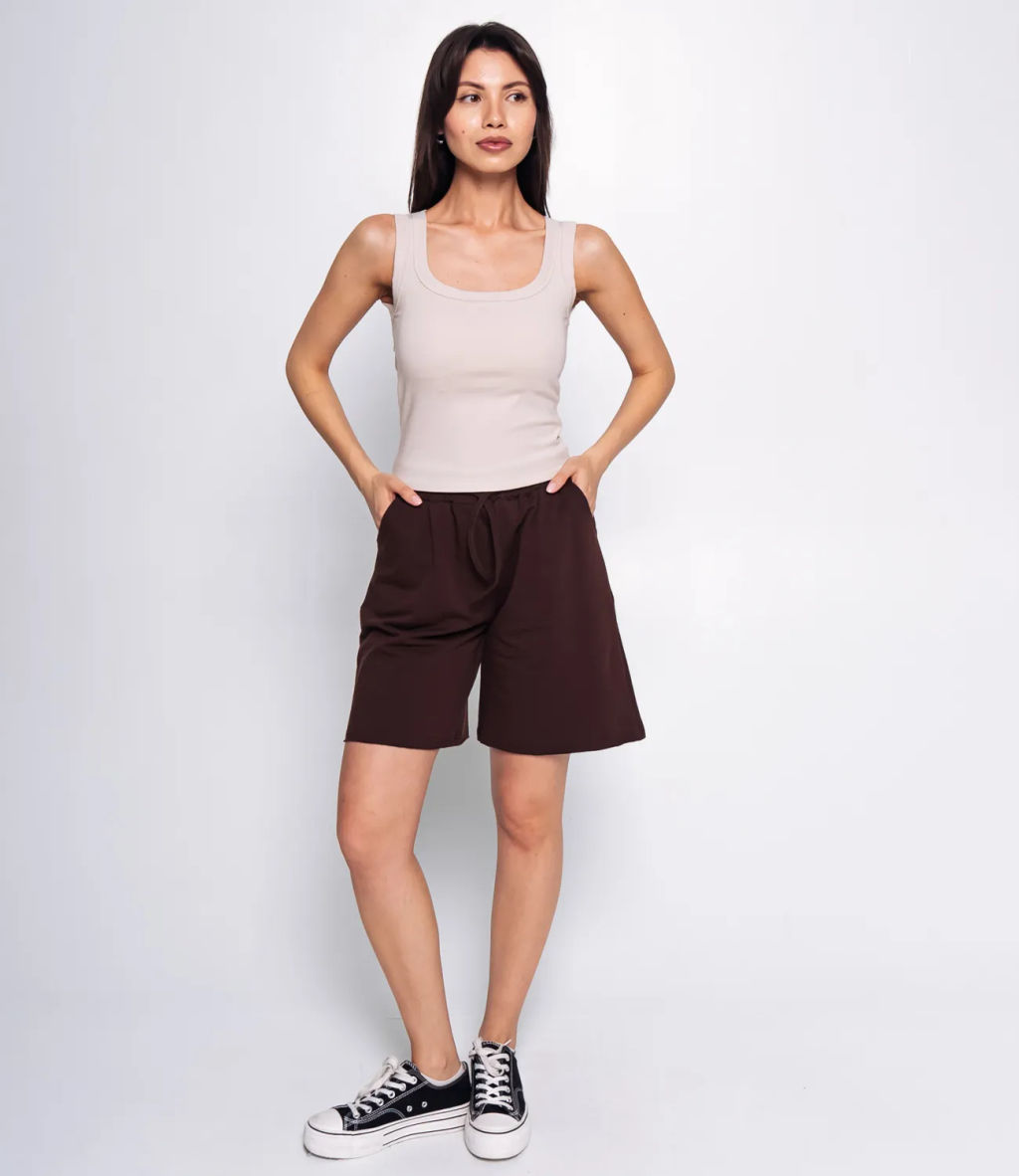 Топ #КТ173 (1), светло-бежевый