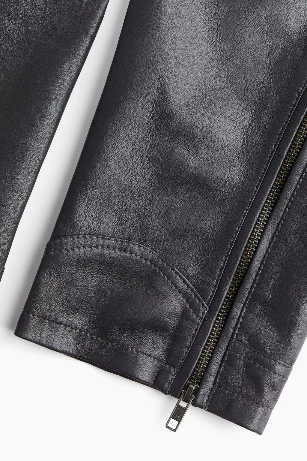 Pantalon motero de piel - H&m фото 7