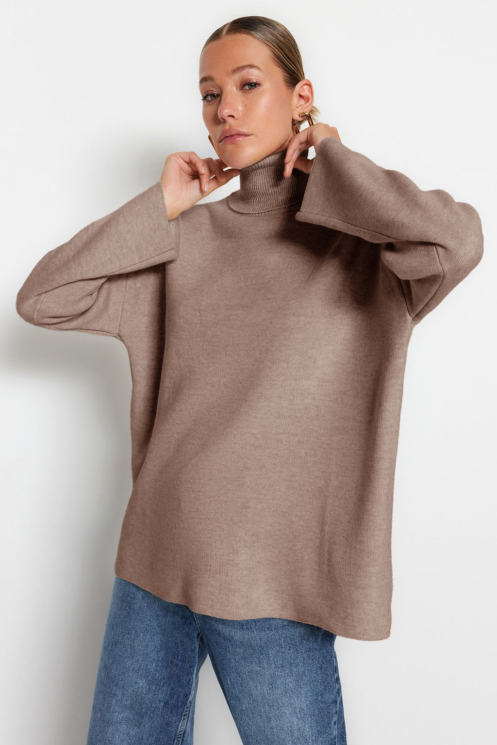 Vizon Genis Kal?p Basic Triko Kazak TWOAW23KZ00206