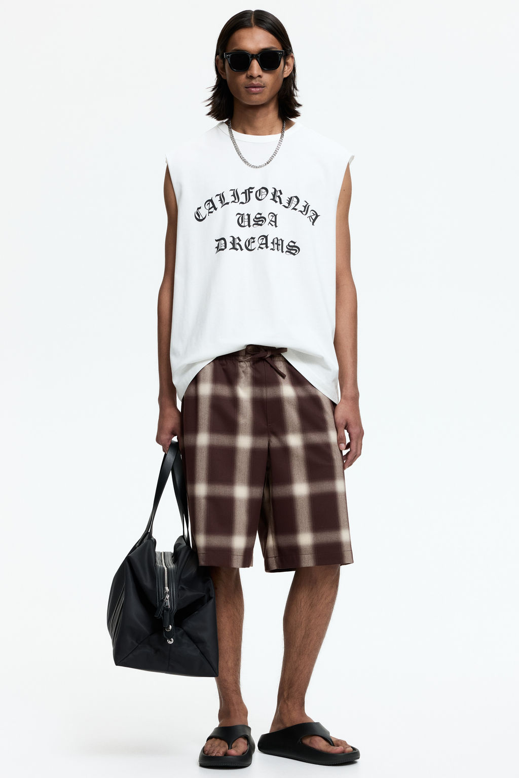 Pantal?n corto Loose Fit - H&m фото 4