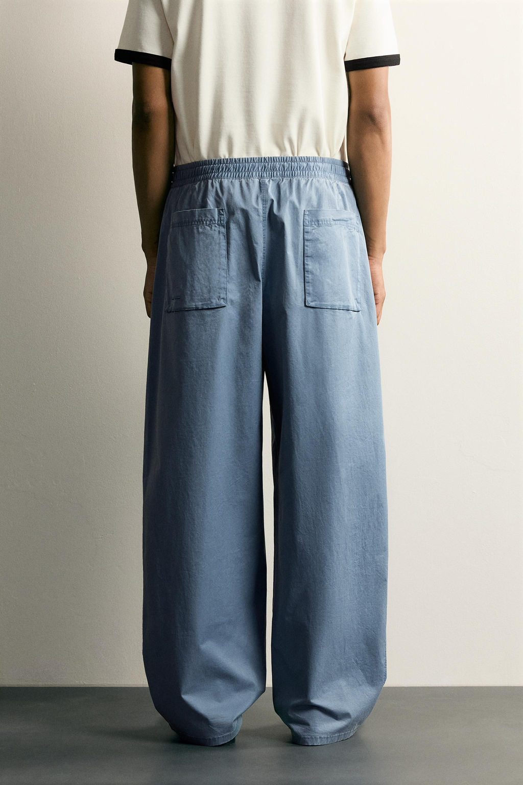 PANTAL?N CARGO RELAXED FIT / Azul vigor? - Zara фото 3