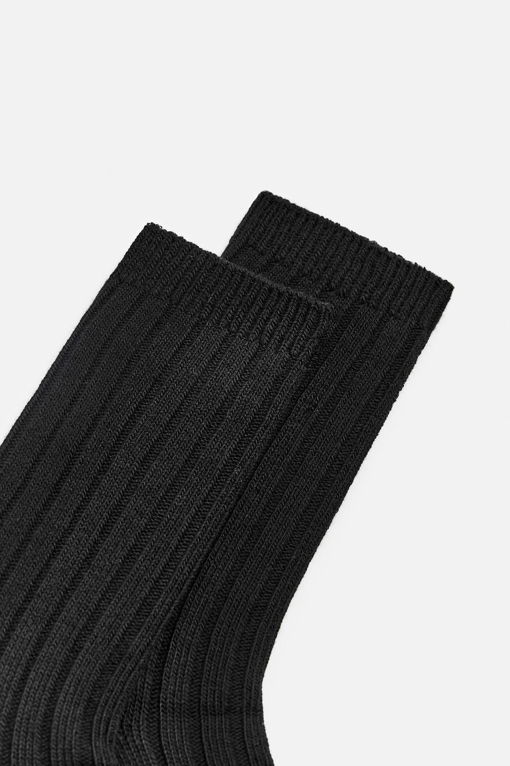 2-PACK OF RIBBED SOCKS - Zara фото 3