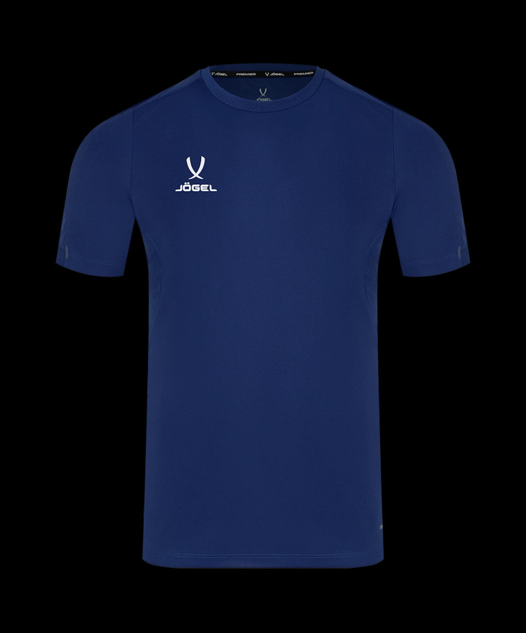 Футболка тренировочная JOGEL PREMIER PerFormDRY Training Poly Tee, темно-синий  фото 2