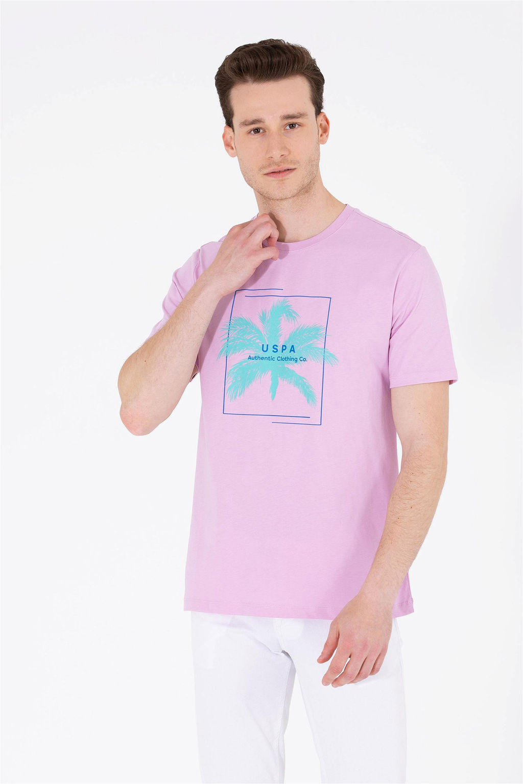 Мужская футболка Magnolia с круглым вырезом - U.s. polo assn фото 8