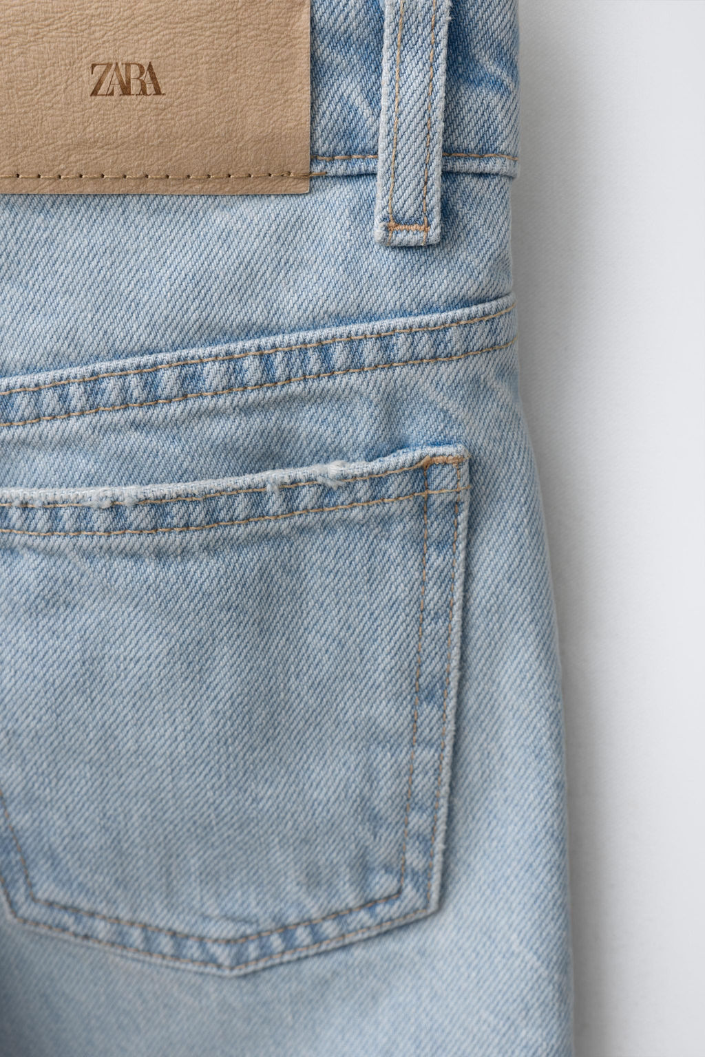 JEANS WIDE LEG / Azul claro - Zara фото 11