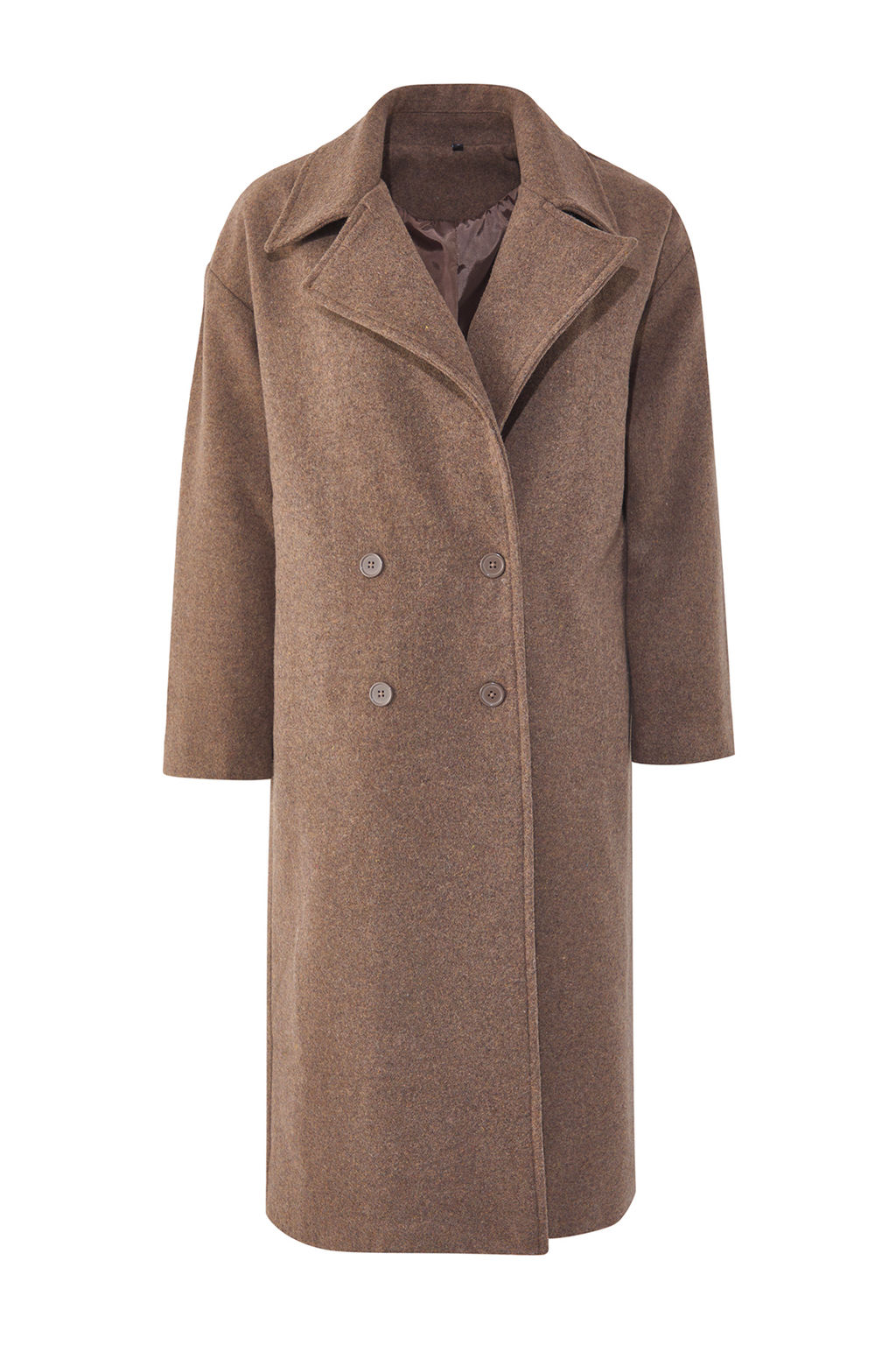 Vizon Oversize Genis Kesim Uzun Yunlu Kase Kaban TWOAW21KB0038