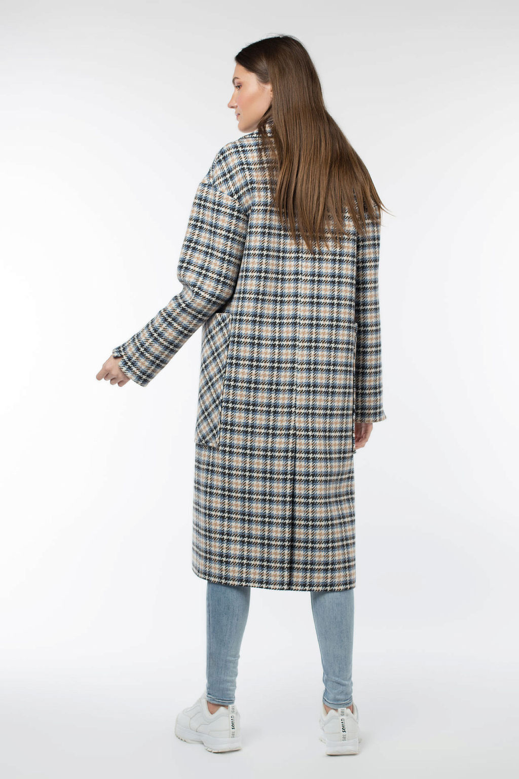 Пальто женское демисезонное (пояс) - El podio фото 2