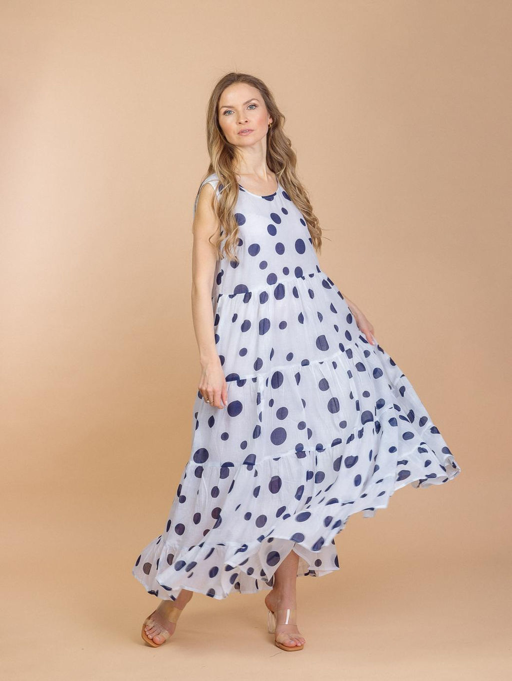 Платье (хлопок) №25-328-2 (Лето-2025) - Ганг фото 2